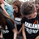 Student survivors of the massacre at Marjory Stoneman Douglas High School. Photo via AP.